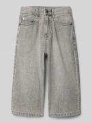 s.Oliver RED LABEL Wide Leg Skater Jeansshorts aus reiner Baumwolle in...