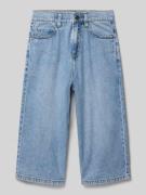 s.Oliver RED LABEL Wide Leg Skater Jeansshorts aus reiner Baumwolle in...
