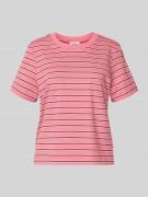 s.Oliver RED LABEL Regular Fit T-Shirt aus reiner Baumwolle in Pink, G...