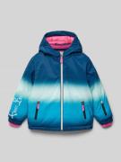 Killtec Funktionsjacke mit Label-Print in Blau, Größe 98