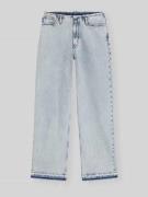 Hugo Blue Loose Fit Jeans aus reiner Baumwolle Modell 'LENI' in Jeansb...