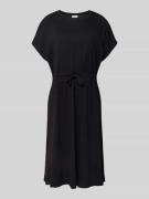 s.Oliver RED LABEL Tailliertes Freizeitkleid aus Baumwoll-Mix in BLACK...