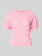Vero Moda Relaxed Fit Strick-Shirt aus Baumwoll-Mix Modell 'LUX LIGHT'...
