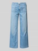 Cambio Wide Leg Jeans aus Baumwoll-Mix Modell 'TESS' in Jeansblau, Grö...