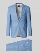 HECHTER PARIS Anzug mit Pattentaschen und Reverskragen in Blau, Größe ...