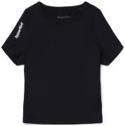 Hyperfied Short Sleeve Logo Top, Anthracite 122-128