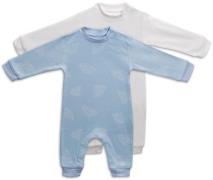 Tiny Treasure Maxime Overall 2er-Pack, Baby Blue 62