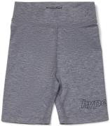 Hyperfied Jersey Logo Biker Shorts, Grey Melange 122–128
