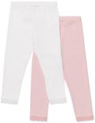 Petite Chérie Atelier Amandine Leggings 2er-Pack, Pink/White 134-140
