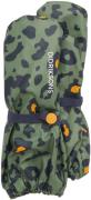 Didriksons Pileglove Gefütterte Regenfäustlinge, Camo Green, 2 Jahre