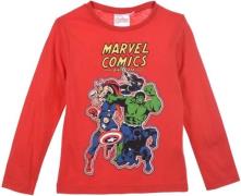 Marvels Avengers Classic Langärmliges T-Shirt, Red, 10 Jahre