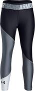 Under Armour HG Color Block Ankle Crop Leggings, Stealth Grey XL