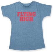 How to Kiss a Frog T-Shirt Flying, Blau, 2 Jahre