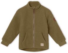 MINI A TURE Saleh Fleecejacke, Capers Green, 110