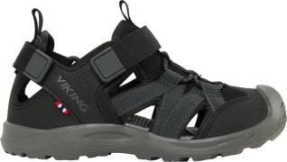 Viking Adventure Kinder Sandalen, Black/Charcoal, Größe 25