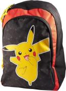 Pokémon Kinder Rucksack 22L, Black/Red