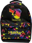 Pokémon NEON Kinder Rucksack 15L, Schwarz