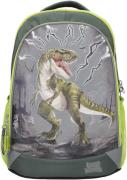 Dino World Reflector Kinder Rucksack, Grün