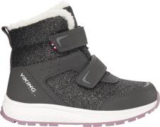 Viking Equip Warm WP 2V Winterstiefel, Charcoal/Dusty Pink, 27