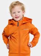 Didriksons Corin Powerstretch-Jacke, Orange Jam, 100