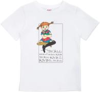 Pippi Langstrumpf  Gutmütig T-Shirt, Weiß, 146-152