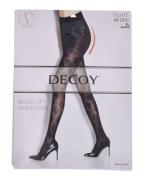 Decoy Magic Lift Harlequin Tights 60 Den Black XL