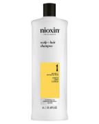 Nioxin System 1 Shampoo 1000 ml