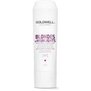 Goldwell Dualsenses Blonde & Highlights Anti-Yellow Conditioner 2