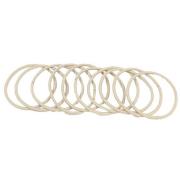 By Lyko Hair Ties 10 Pack Beige