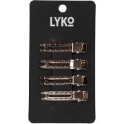 By Lyko Barber Clip Metal 4 Pack