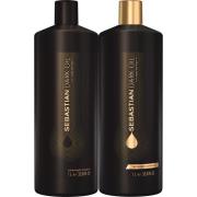 Sebastian Professional Dark Oil Lightweight Hair Duo