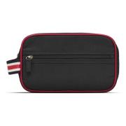 Vittorio Stu Mens Washbag Striped Handle