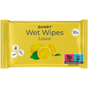 Gunry Wet Wipes Lemon