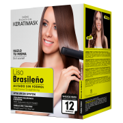 Be natural Plife Keratimask Kit Liso Brasileño  (Kit Retail) 240