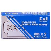 Kai Stainless Steel Double Edge Razor Blades 5-Pack 5 St.