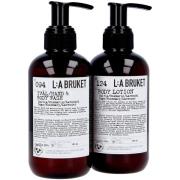 L:A Bruket Hand & Body Wash + Body Lotion Sage, Rosemary & Lavend