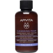 APIVITA Travel Size Face Cleansing Creamy Foam  75 ml