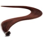 Poze Hairextensions Keratin Premium Extensions 60 cm 4RG Auburn
