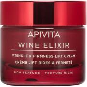 APIVITA Wine Elixir Wrinkle & Firmness Lift Cream Rich Texture  5