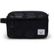 Herschel Chapter Travel Kit Black Floral Sun