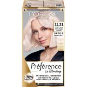 L'Oréal Paris Préférence Permanent Haircolor 11,21 Ultra Light Cr