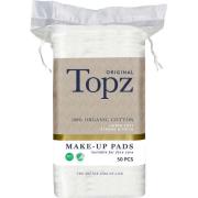 Topz Premium Square Make Up Pads 50 St.