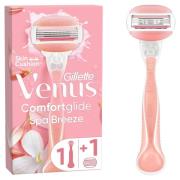 Gillette Venus Venus Comfortglide Spa Breeze 1 Blade 3 builtin bl