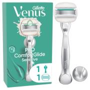 Gillette Venus Venus ComfortGlide Sensitive Razor + 1 Razor Blade