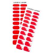 Love'n Layer Mix Solid & Swirl ?Lady Red?