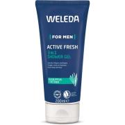 Weleda Active Fresh 3in1 Shower Gel 200 ml