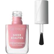 Catrice Sheer Beauties Strengthening Nail Polish 050 Peonies, Ple