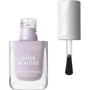 Catrice Sheer Beauties Strengthening Nail Polish 080 Lavender Whi