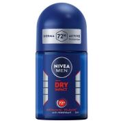 NIVEA MEN Dry Impact Roll On Mini 25 ml