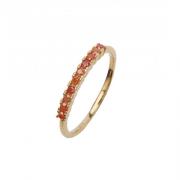 Pico Fineley Crystal  Ring 24 kt. Silber Vergoldet N04002-